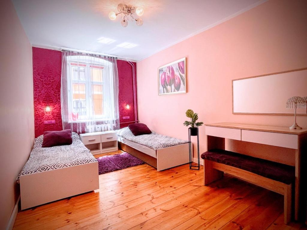 Apartament Carolina Apartment Torun Bagian luar foto